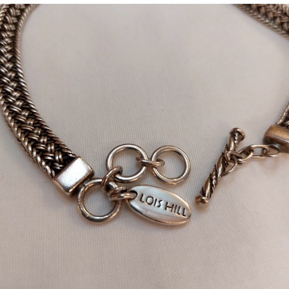 Anklet Lois Hill Sterling Silver Woven - Picture 6 of 8
